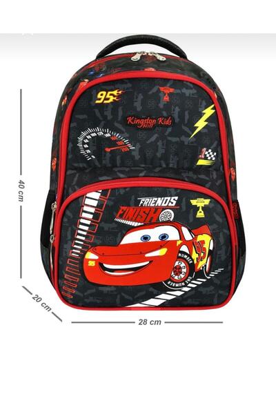 Dainty Bag Digital Printed Primary School Bag Set of 3 (Bag + Thermal Nutrition + Pen Holder)