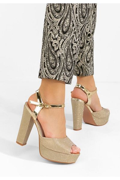 B T Shoes Sandale elegante Delphia aurii