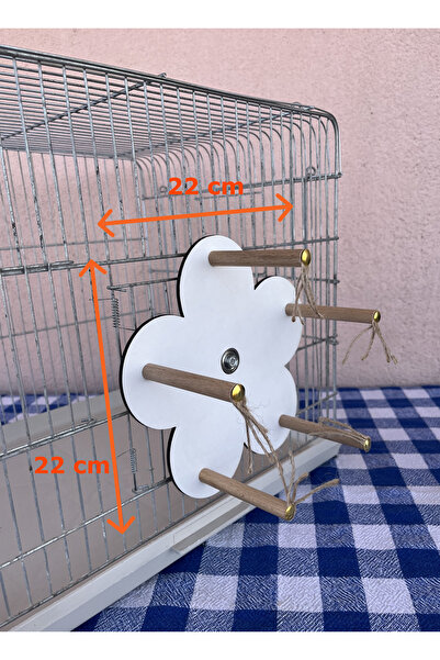 Paks Pet Rotatable Bird Perch,Stress Perch,Bird Toy,Premium Parrot Toy