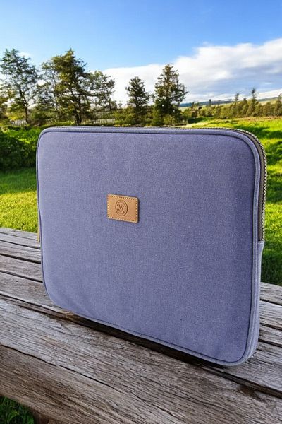 EYLÜL EZGİ BUTİK Unisex 13 & 14 Inch Canvas Waterproof Computer Laptop Case