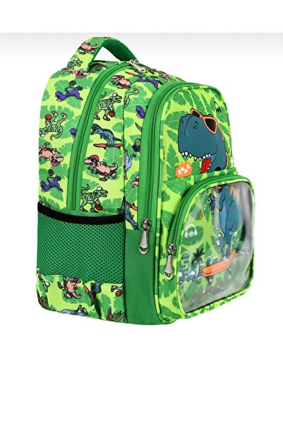 Dainty Bag Digital Printed Primary School Bag Set of 3 (Bag + Thermal Nutrition + Pen Holder)