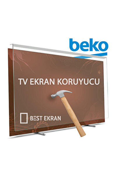 Beko 55" Inç 139 Ekran Tv Uyumlu Ekran Koruyucu Kırılmaz Paneli