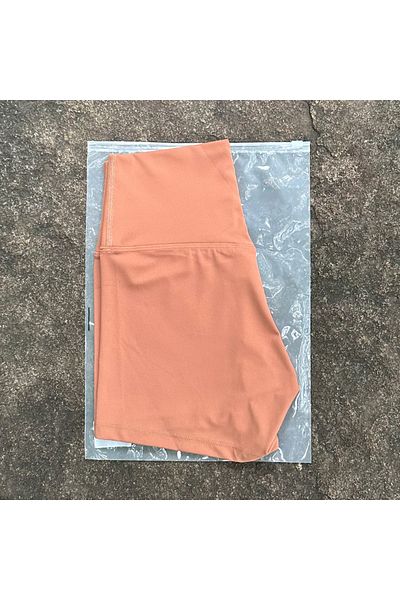 Choice L Desert Sunshine Women Sports Shorts High Waist Yoga Shorts Slim Fit Butt Lift Gym Running High Ela