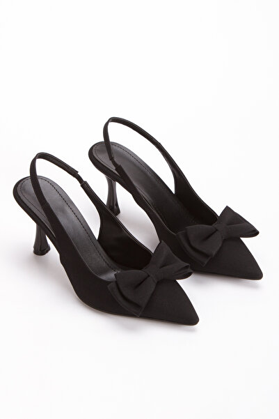 FRZZ Pointed Toe Bow Women's High Heels