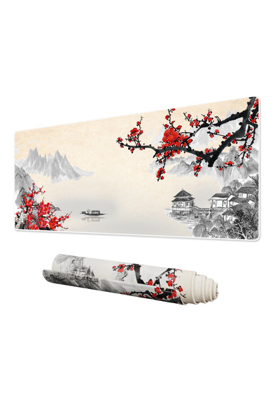 KlasseGear Pro Cherry Blossom 70x30 Cm Xl Gaming Oyuncu Mouse Pad Mousepad