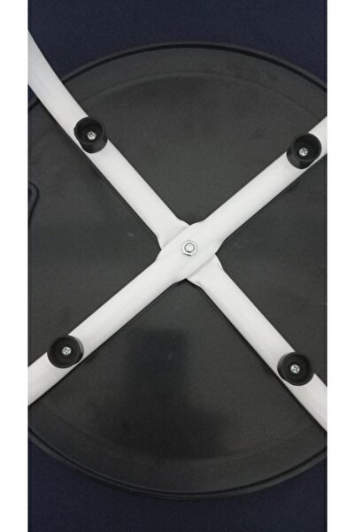 Sinbo 4 ADET metal tabure balkon mutfak ofis (üst oturum plastik -ayaklar metal) 32 x 47 cm 6646