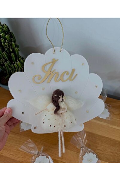 Tasarım Bebek kapı süsü, keçe bebek, bebek oda aksesuar