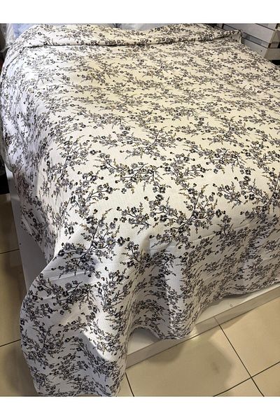 ŞENER HOME Plum Branch Pattern Printed 150X240 Cm. Single Single Pike