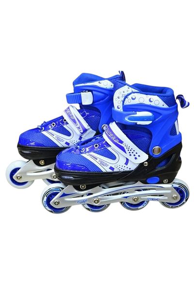 Pshoplay Blue Inline Roller Skates Size 39-42 – Stylish and Durable Design