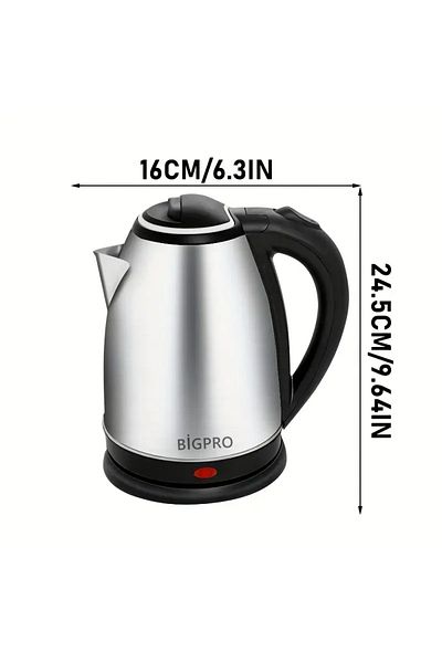 Bigpro Stainless Steel 1.8 L Steel Water Heater