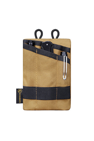 APWIKOGER حقيبة تنظيم مدمج بلون الكاكي، متعددة الاستخدامات للتخييم والمشي لمس...