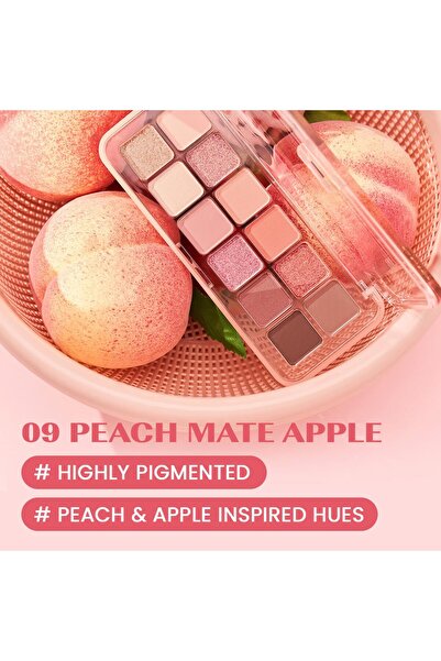 CLIO Cleo Pro Air Eye Palette (09 Peach Meat Apple)