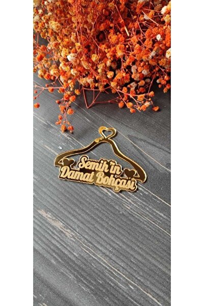 estölye Pleksi Damat Bohçası Yazısı Isme Özel Gold(5 Adet) G2E2E1TF1I0