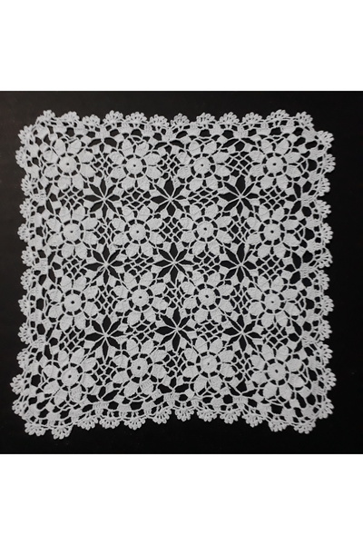 PİNA HEDİYELİK AKSESUAR EL ÖRGÜSÜ DANTEL PEÇETE TIĞ İŞİ 13 ADET 20X20 VİNTAGE...