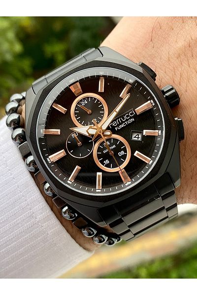 Ferrucci Function All Functions Active Men's Wristwatch + Bracelet Gift