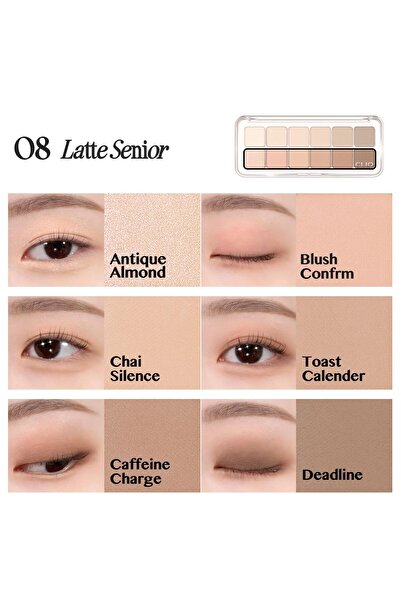 CLIO Cleo Pro Air Eye Palette (08 Latte Senior)
