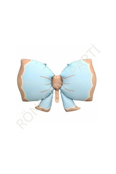 RÖNESANS PARTİ Renaissance Retro Pink Color Bow Foil Balloon 92X58 cm