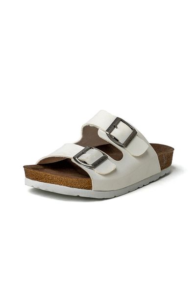 Callibron Men'S/Women's Orthopedic Double Buckle Casual Slippers - Comfortable, Stylish, and Non-Slip Soles