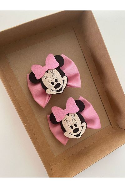 Minnie Mouse Pink Buckle 2 Bags
