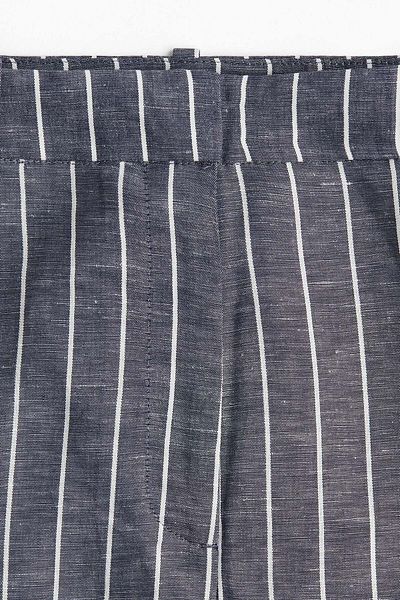 H&M Wide linen-blend trousers