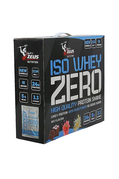 NUTRITION ZEUS ZeusZeroIsoleNutritionWheyProteinMix -Aroma68 ServiceShakerGift