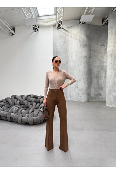 JANES 230 gr poly viscose full lycra spanish leg pants