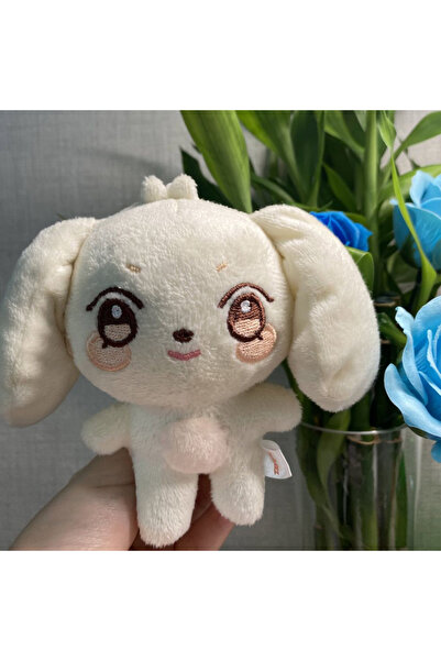 Choice سلسلة مفاتيح على شكل قلادة من القطيفة الكورية مقاس 10 سم E 10 سم بتصمي...