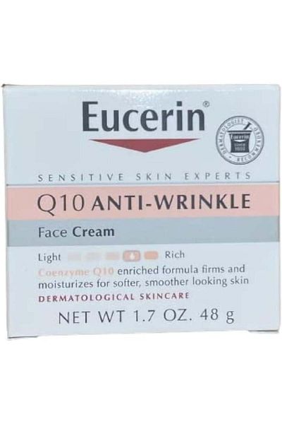 Eucerin Eucerin Q10 Anti-Wrinkle Day Cream Fragrance-Free 48g