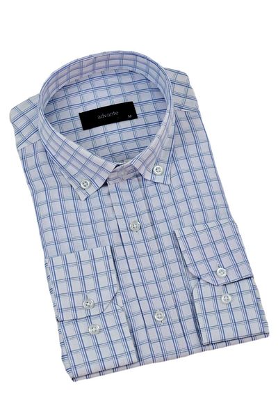 ADVANTE Men's Classic Single Pocket Long Sleeve Shirt Bgl-St04340