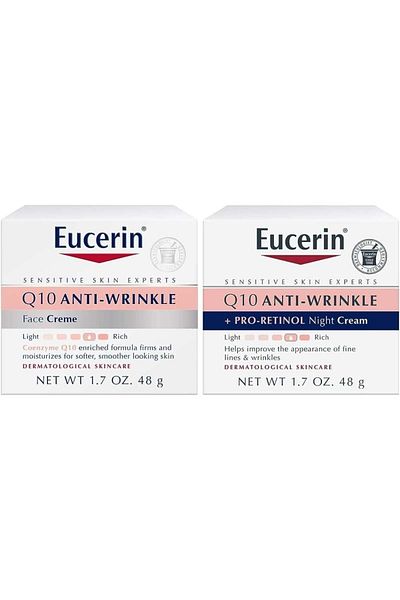 Eucerin Eucerin Q10 Anti-Wrinkle Day Cream + Night Cream