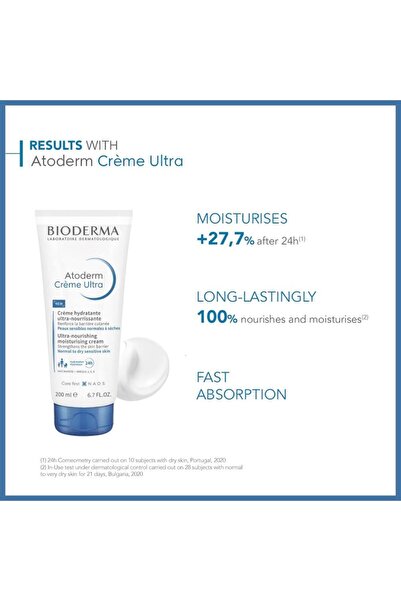 Bioderma بيوديرما اتوديرم كريم الترا كريم مرطب ومغذي للبشرة - 200 مل