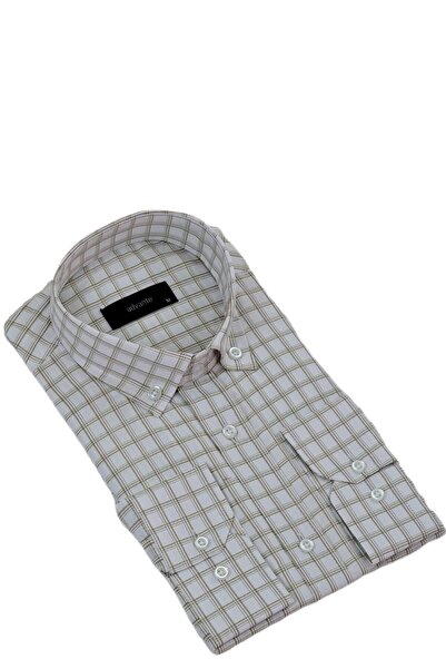 ADVANTE Чоловіча класична сорочка з довгими рукавами та однією кишенею BGL-ST04340