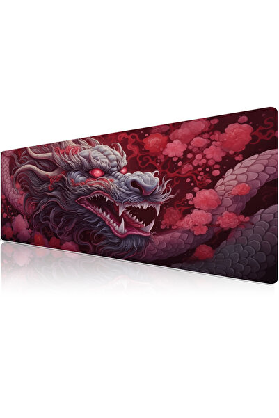 KlasseGear Pro Fury Longua HD 90x40 Cm Xxl Gaming Oyuncu Mouse Pad Mousepad