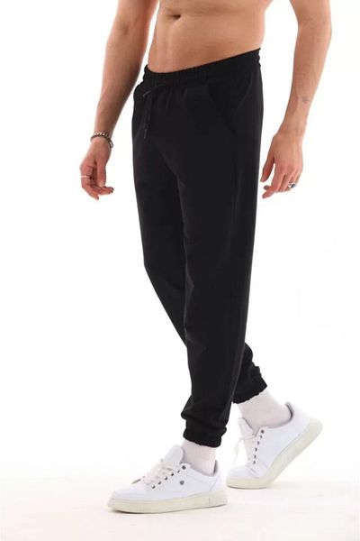 JANES Μαύρο Unisex Φούτερ με δύο κλωστές