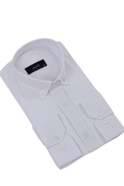 ADVANTE Чоловіча класична сорочка з довгими рукавами та однією кишенею BGL-ST04339