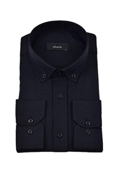 ADVANTE Мъжка класическа риза с един джоб и дълъг ръкав BGL-ST04339