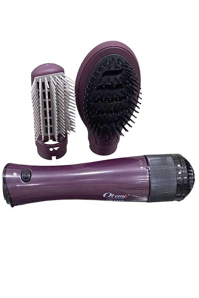 Okema Okema 1200W Hair Dryer with 2 Brushes for Smoothing and Curling Hair Easily