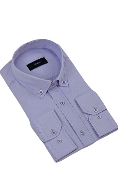 ADVANTE Чоловіча класична сорочка з довгими рукавами та однією кишенею BGL-ST04339