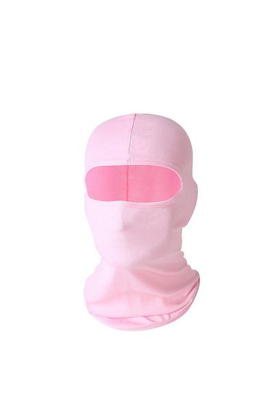 Choice Pink Balaclava For Women Cycling Caps Winter Ski Mask Helmet Liner Full Face Hat Head Warmer For Men