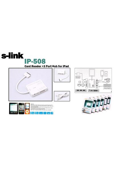 S-LINK Ip-508 iPad Card Reader