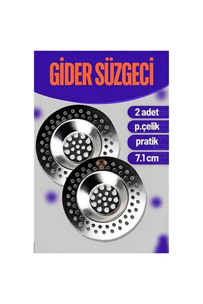 Skygo Modacar Steel Sink Strainer 2 Pieces