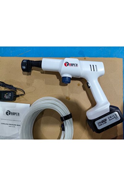 Rapco Şarjlı Araç Yıkama Makinesi 4 Amper 2 Bataryalı
