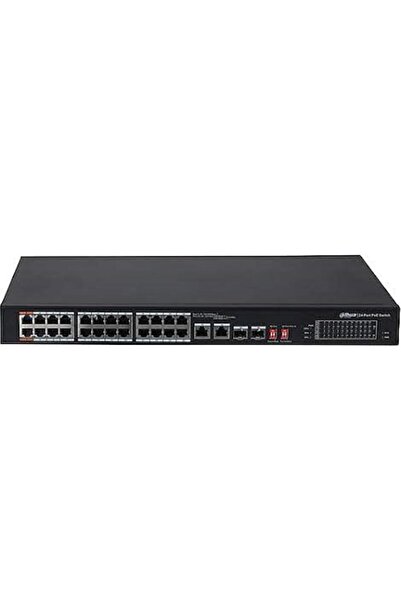 Universal داهوا PFS3226-24ET-240 24 منفذ بو 2 منفذ Sfp 2 منفذ Gbit اتصال صاعد...