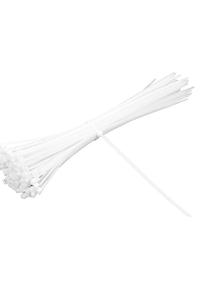 OEM YKB 3,6x250mm 100 عبوة ربط كابل أبيض