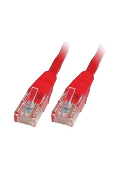 ODS 02R45R45C6UJ1R0.2A CAT6 UTP LSZH نحاس 0.20 متر سلك تصحيح أحمر