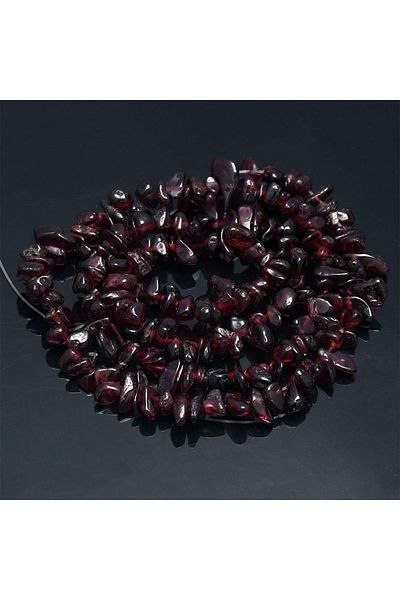 Choice Length about 39cm Garnet Bead 16 inch Natural Stone Beads Chips Beads 5-8mm Irregular Crystal Agate