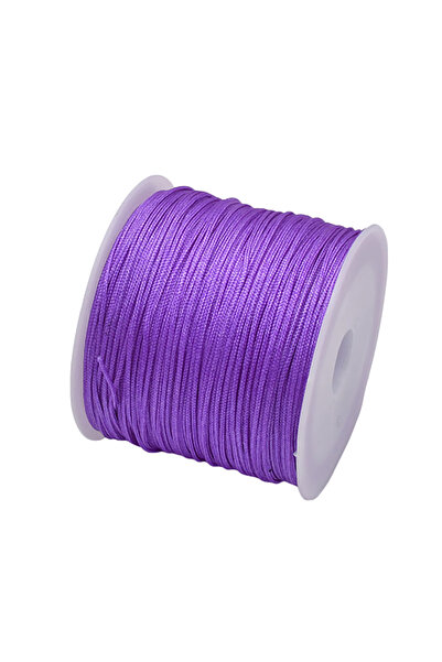 Choice حبل نايلون أرجواني بطول 50 ياردة، 0.8 مم، 45 مترًا، 0.8 مم، مصنوع من ا...