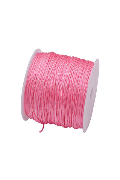 Choice حبل نايلون 0.8 مم، 45 مترًا، وردي خوخي، 50 ياردة، 0.8 مم، مصنوع من الن...