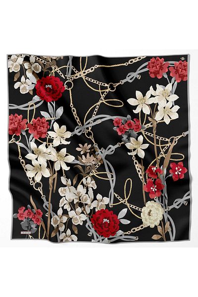 Armine Silk Scarf - 8827d-06 - Sura