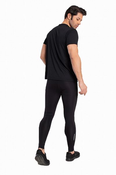 Crozwise Men's Sports Tights 3187 - Long Black